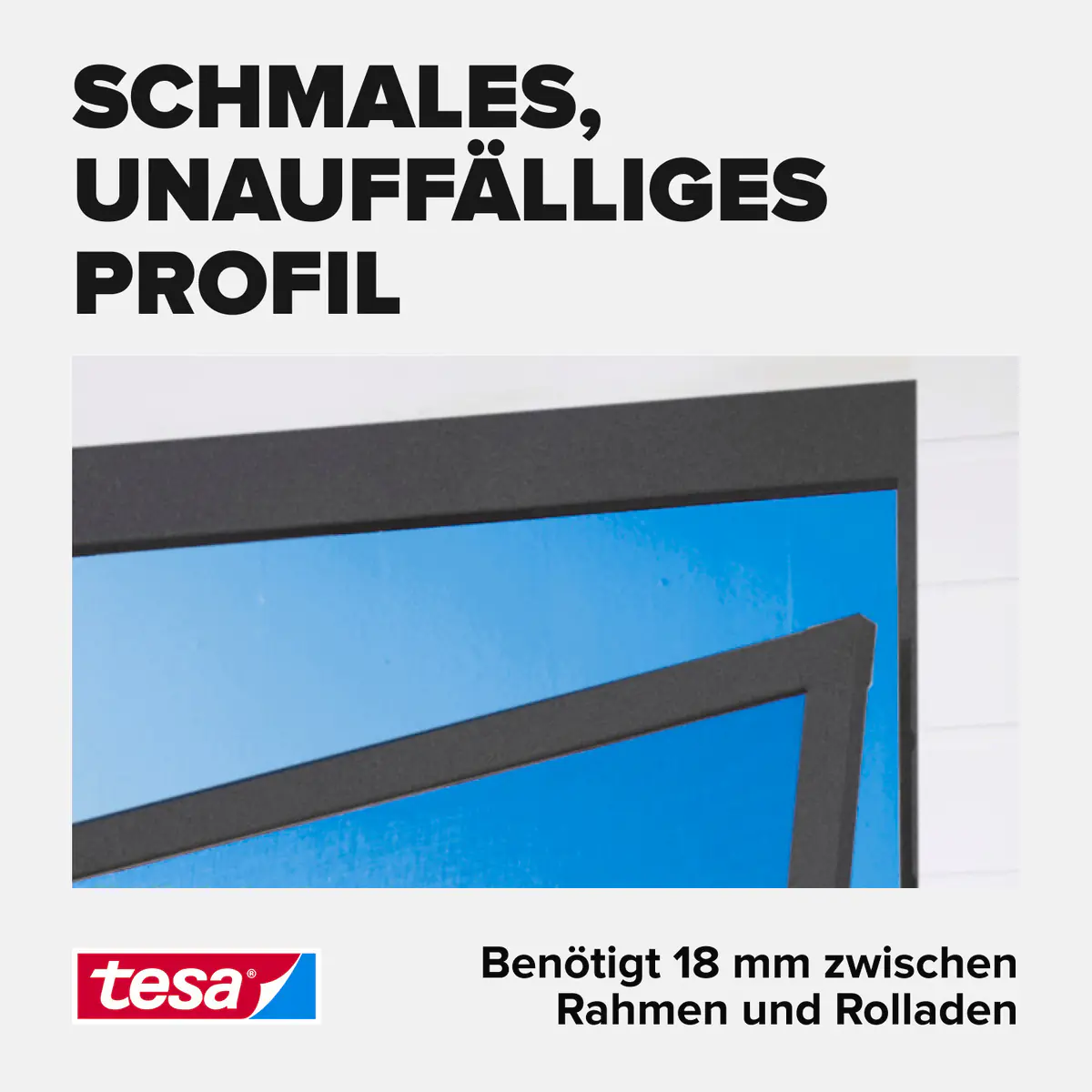 tesa Fliegengitter-Tür Comfort im Alurahmen 120 x 240 cm weiß