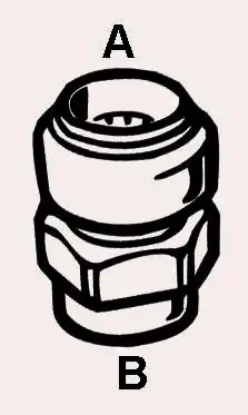 Cornat Übergangsmuffe Ø 18 mm / 1/2"