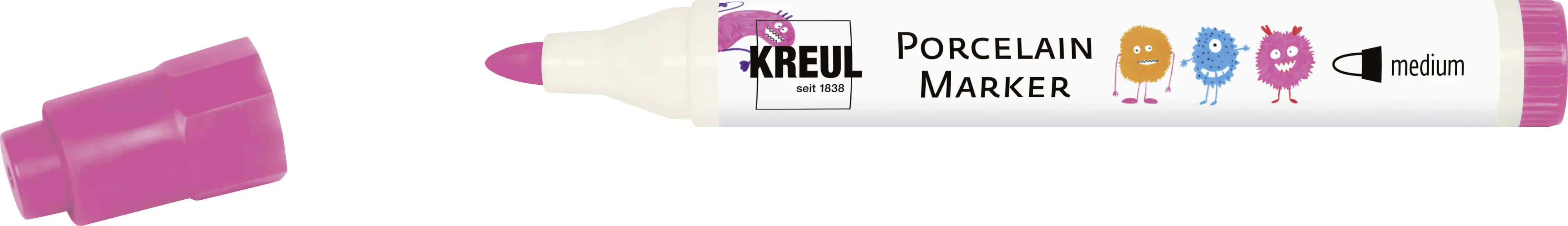 Kreul PorcelainPen easy rosa 1 - 3 mm Kreul PorcelainPen easy rosa 1 - 3 mm