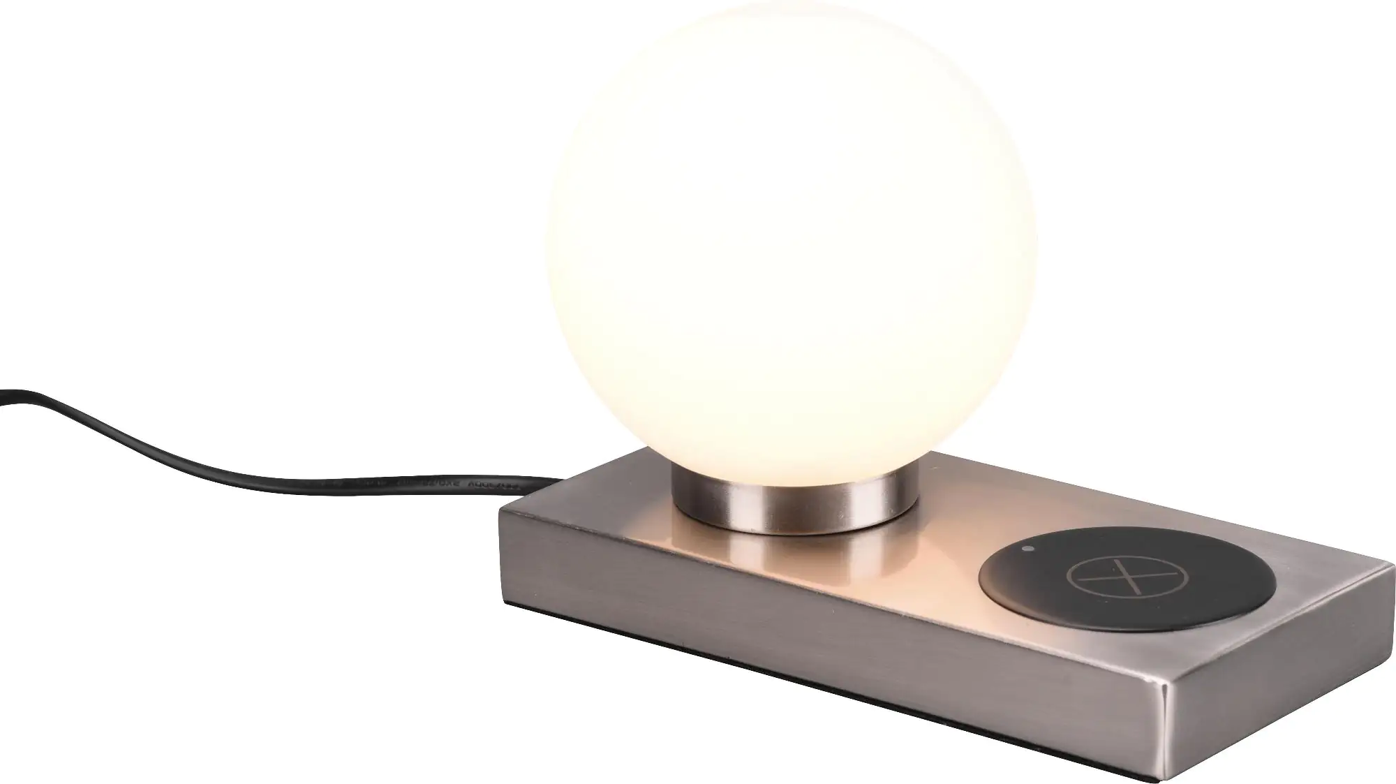 Reality Leuchten Tischleuchte Chloe nickel Reality Leuchten Tischleuchte Chloe nickel