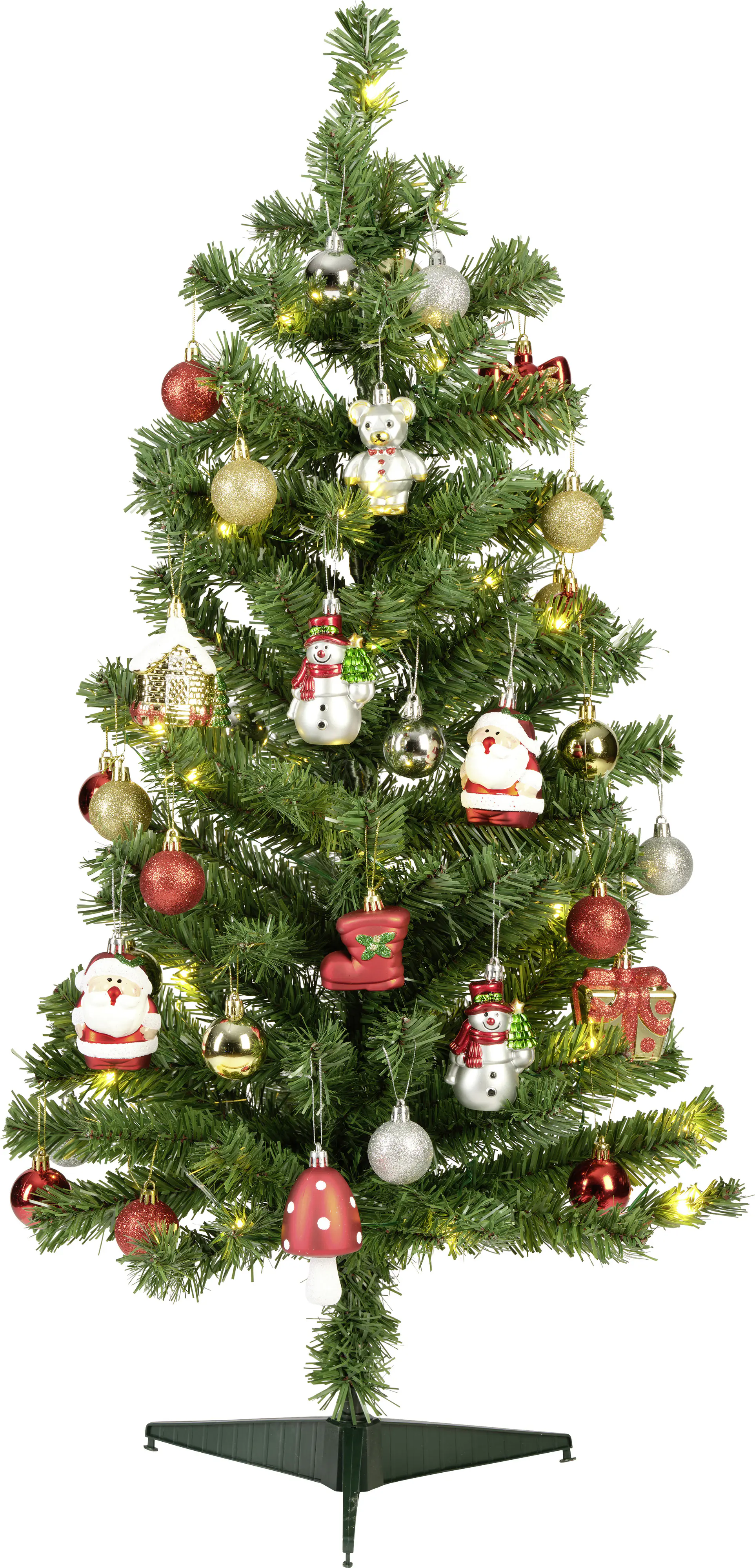 Kaemingk Mini Tannenbaum Colorado geschmückt mit 30 LED Kaemingk Mini Tannenbaum Colorado geschmückt mit 30 LED