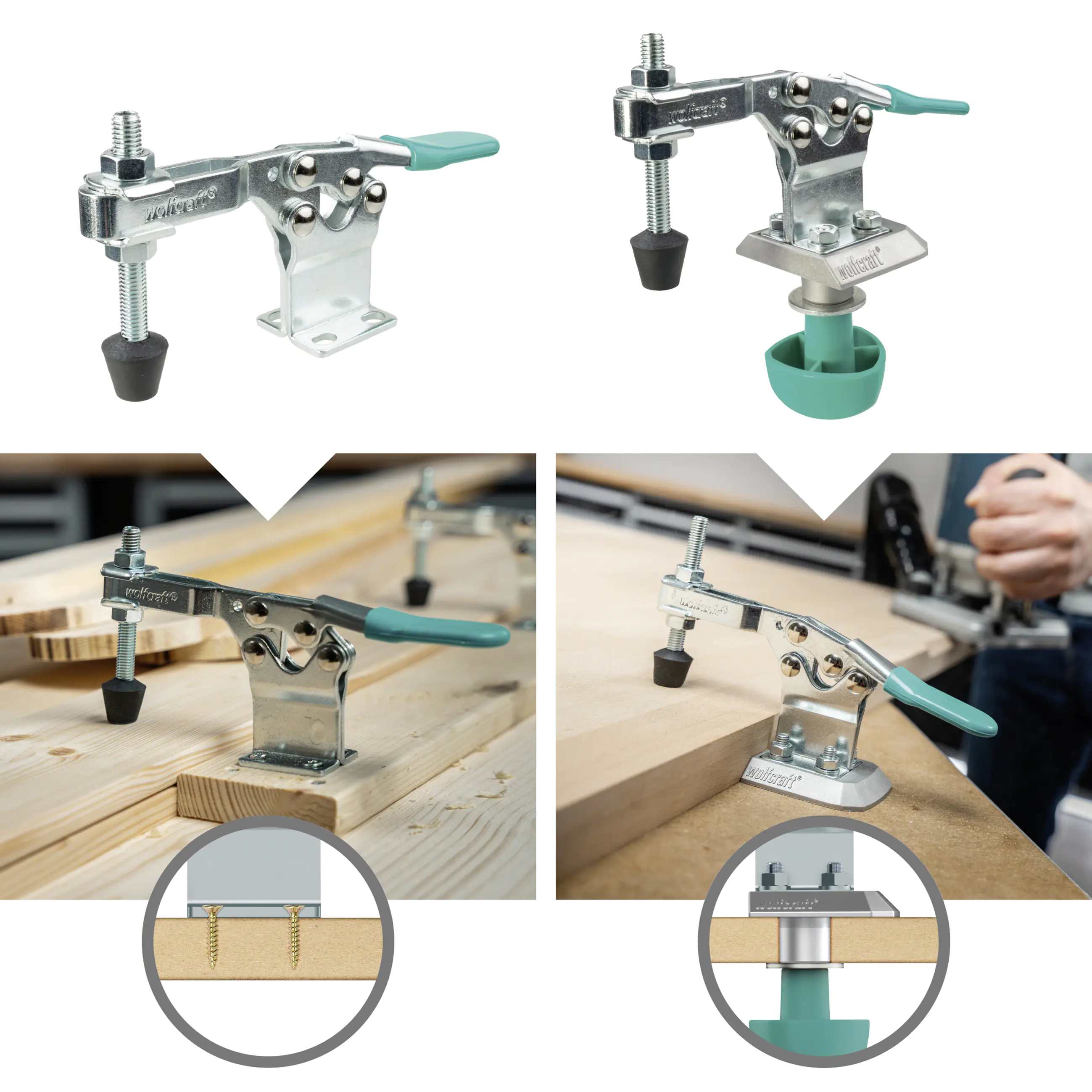 Wolfcraft Mobiler Schnellspanner