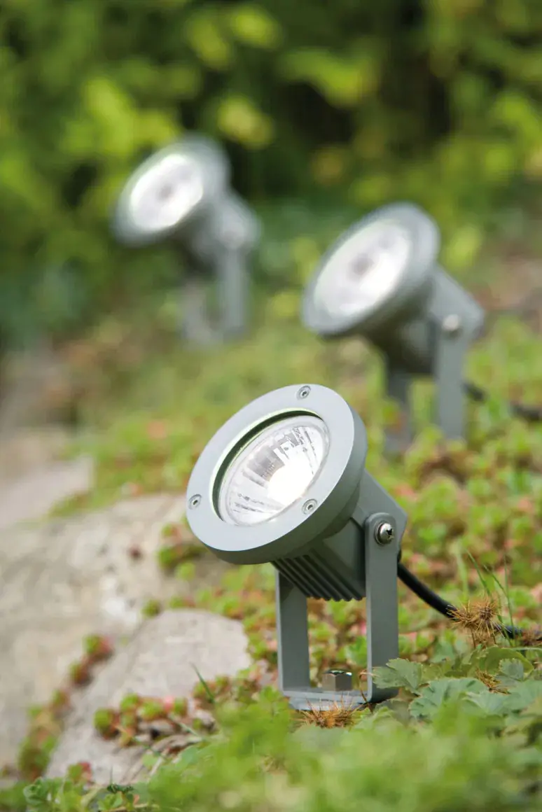 Paulmann Lichtspieß Garten Spot Light max. 1 x 28W, 230V, GU10 Alu