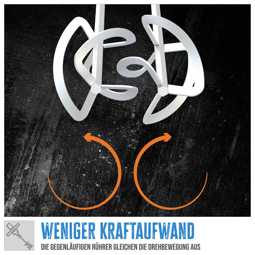 Güde Rührwerk GRW 1811.1 TWIN 1800 W