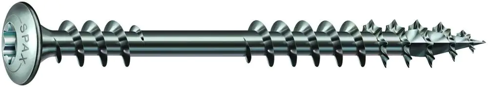 Spax Terrassenschrauben 5.0 x 56 mm TX 20 - 200 Stk. Spax Terrassenschrauben 5.0 x 56 mm TX 20 - 200 Stk.