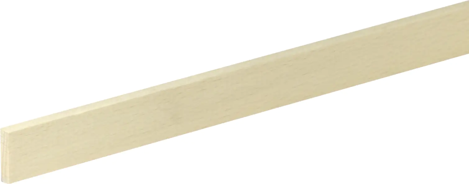 FN Neuhofer Flachleiste 95 cm 20 x 5 mm Buche