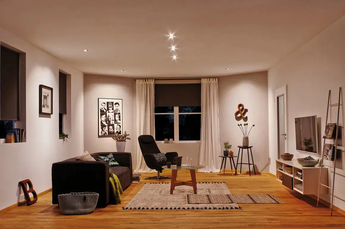 Paulmann LED-Einbauleuchte ZigBee satin dimmbar 