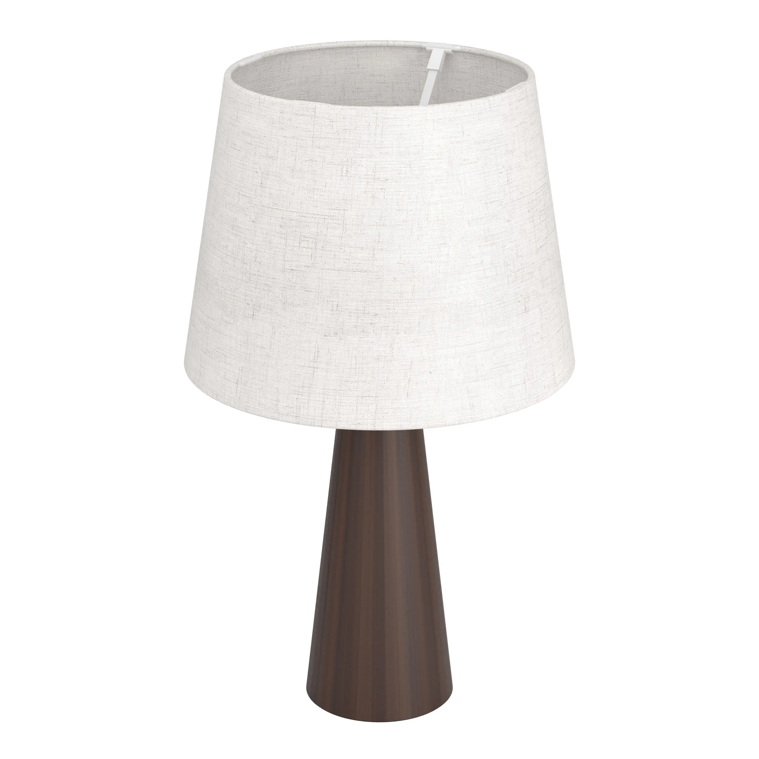 Eglo Tischleuchte Patemisco E27 Ø 25 x 41 cm braun/weiß
