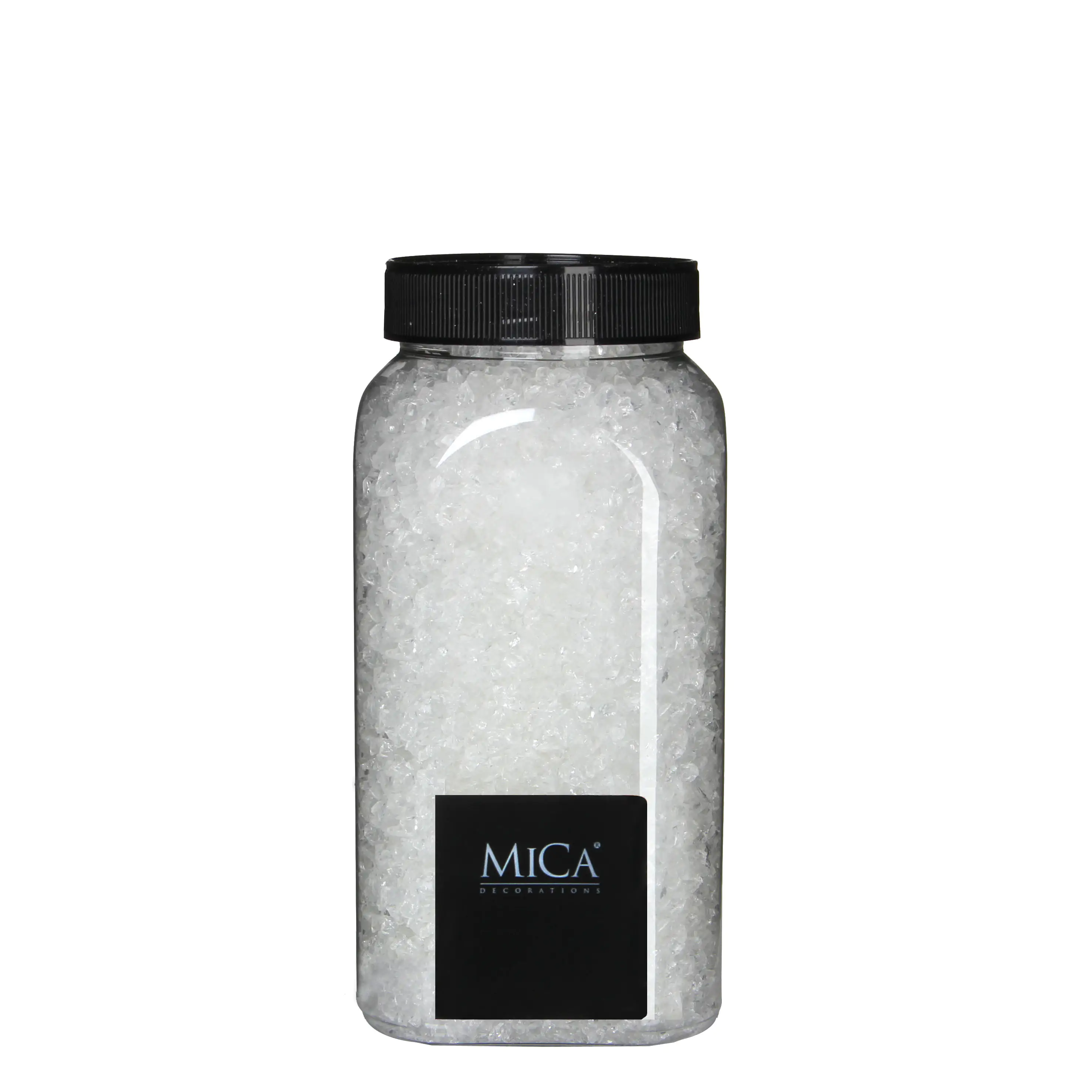 Mica Decorations Dekorativer Glasstein transparent klein 650 ml 1 kg
