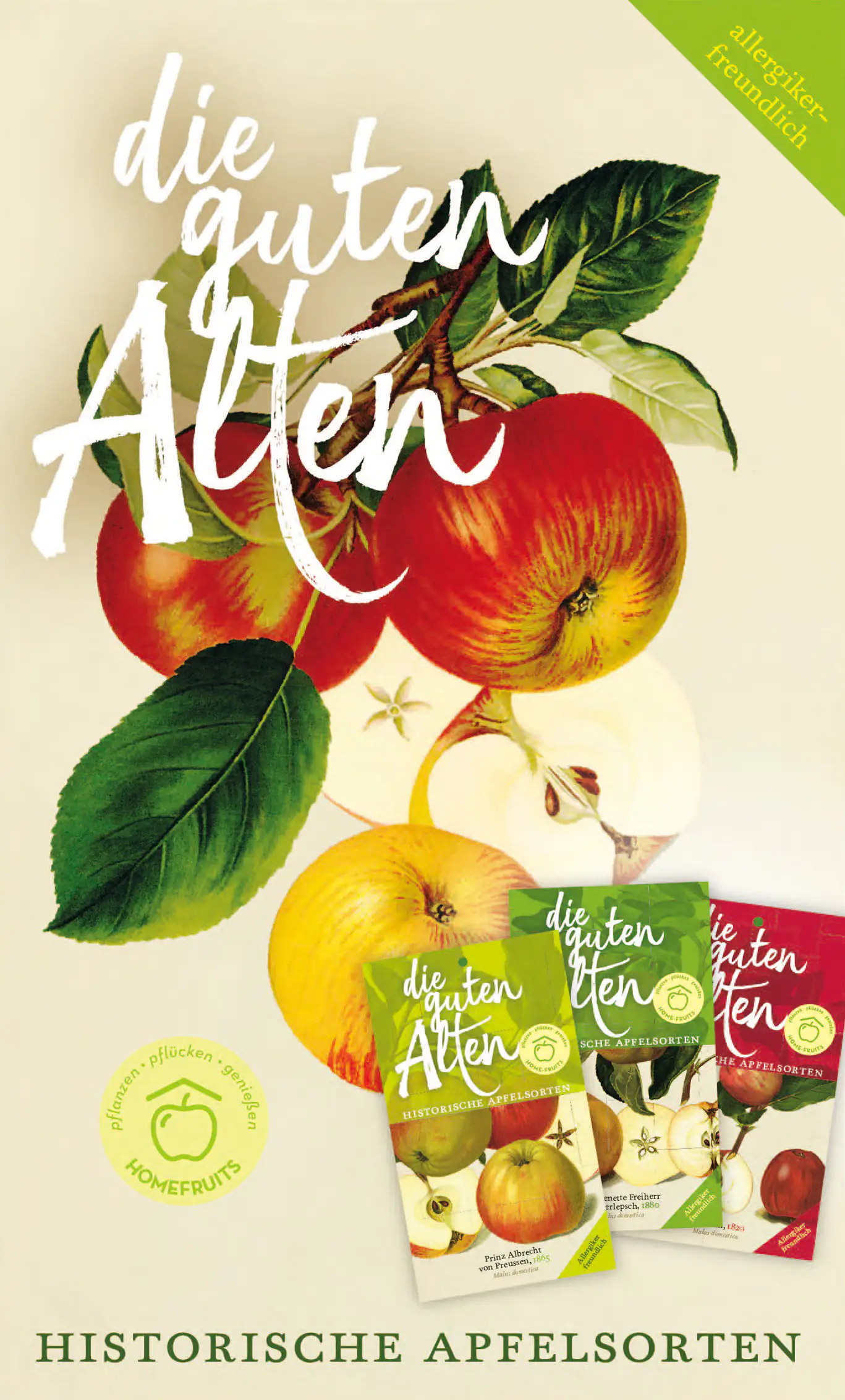 Apfelbaum in Sorten 10 L Container