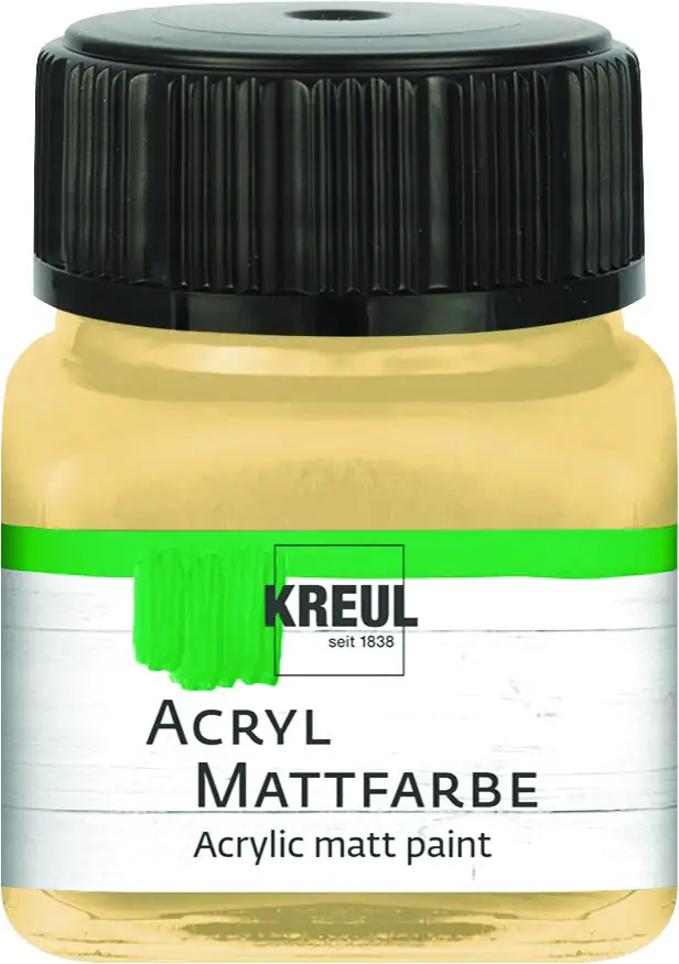 Kreul Acryl Mattfarbe cappuccino 20 ml