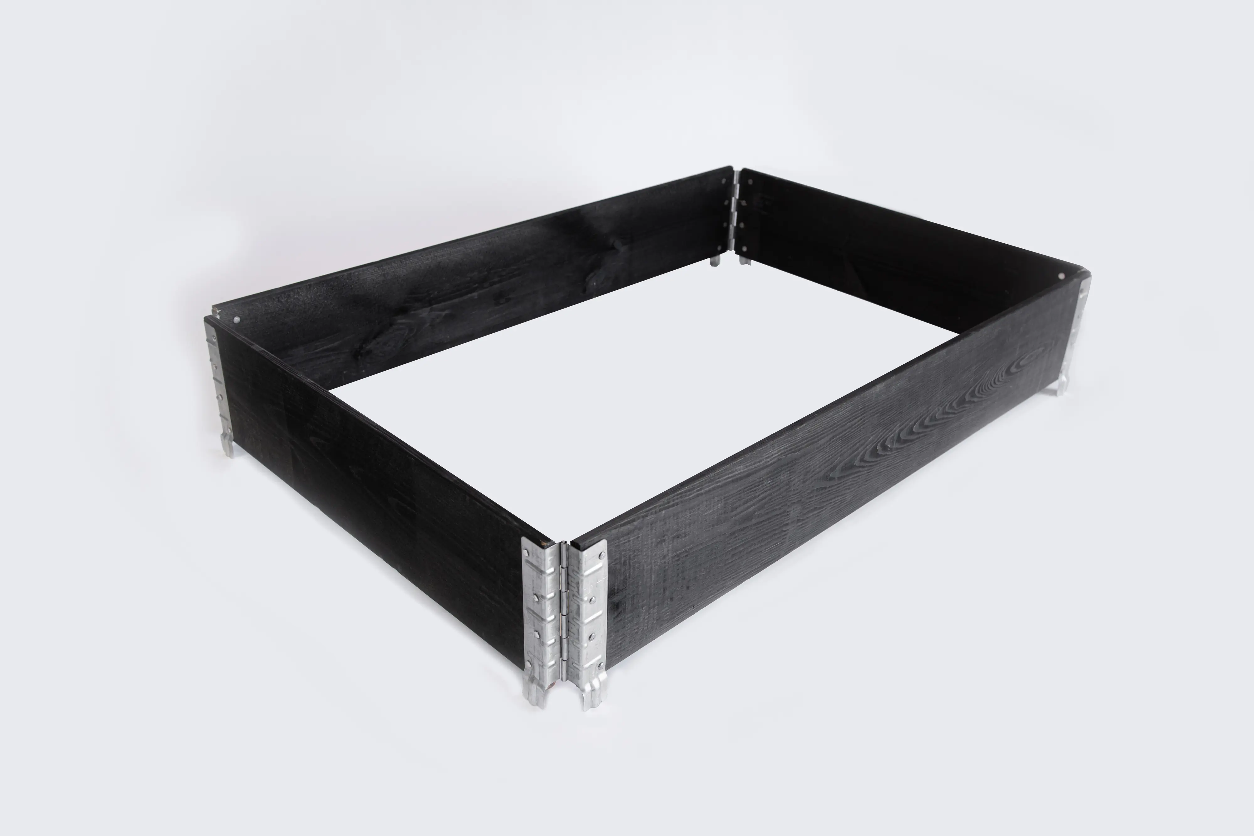 Upyard Beetrahmen Holz 80 x 60 cm schwarz