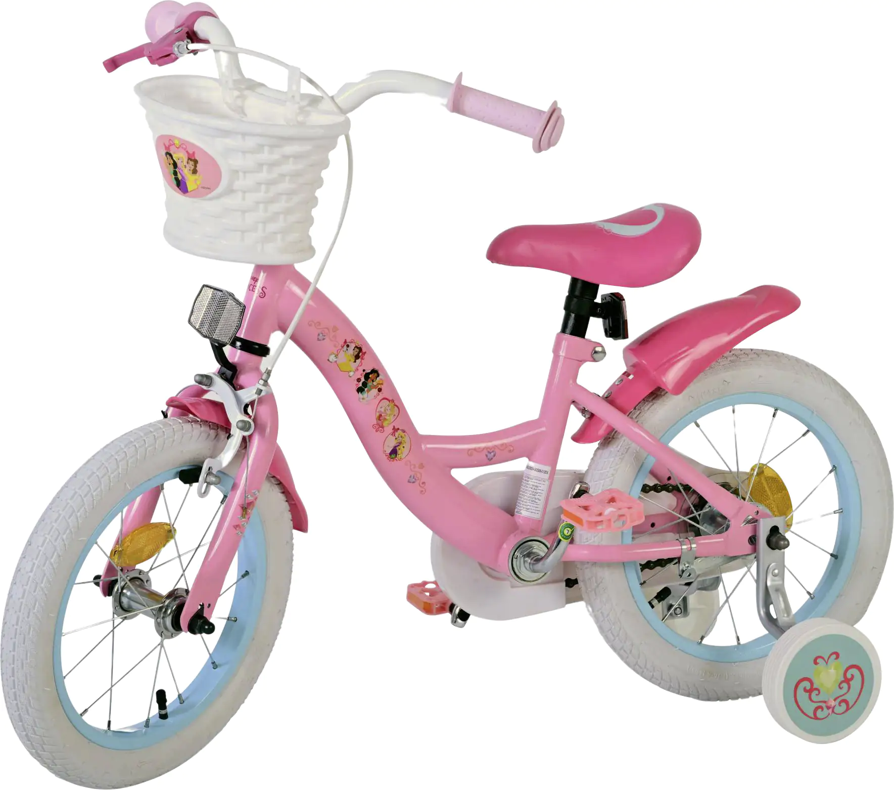 Disney Kinderfahrrad Princess 14 Zoll rosa