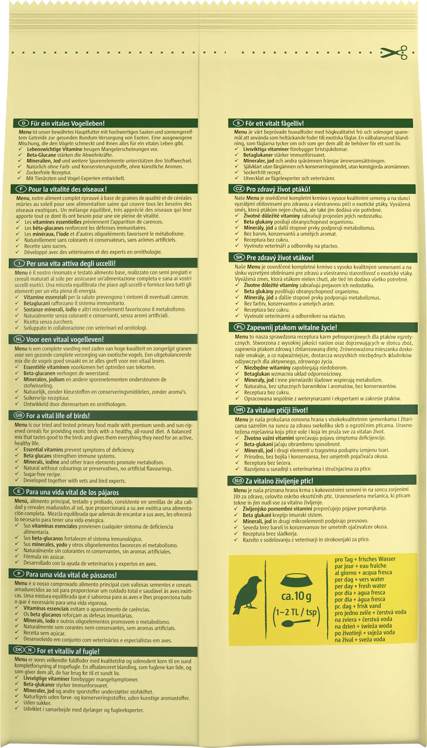 Vitakraft Premium Menü 1 kg