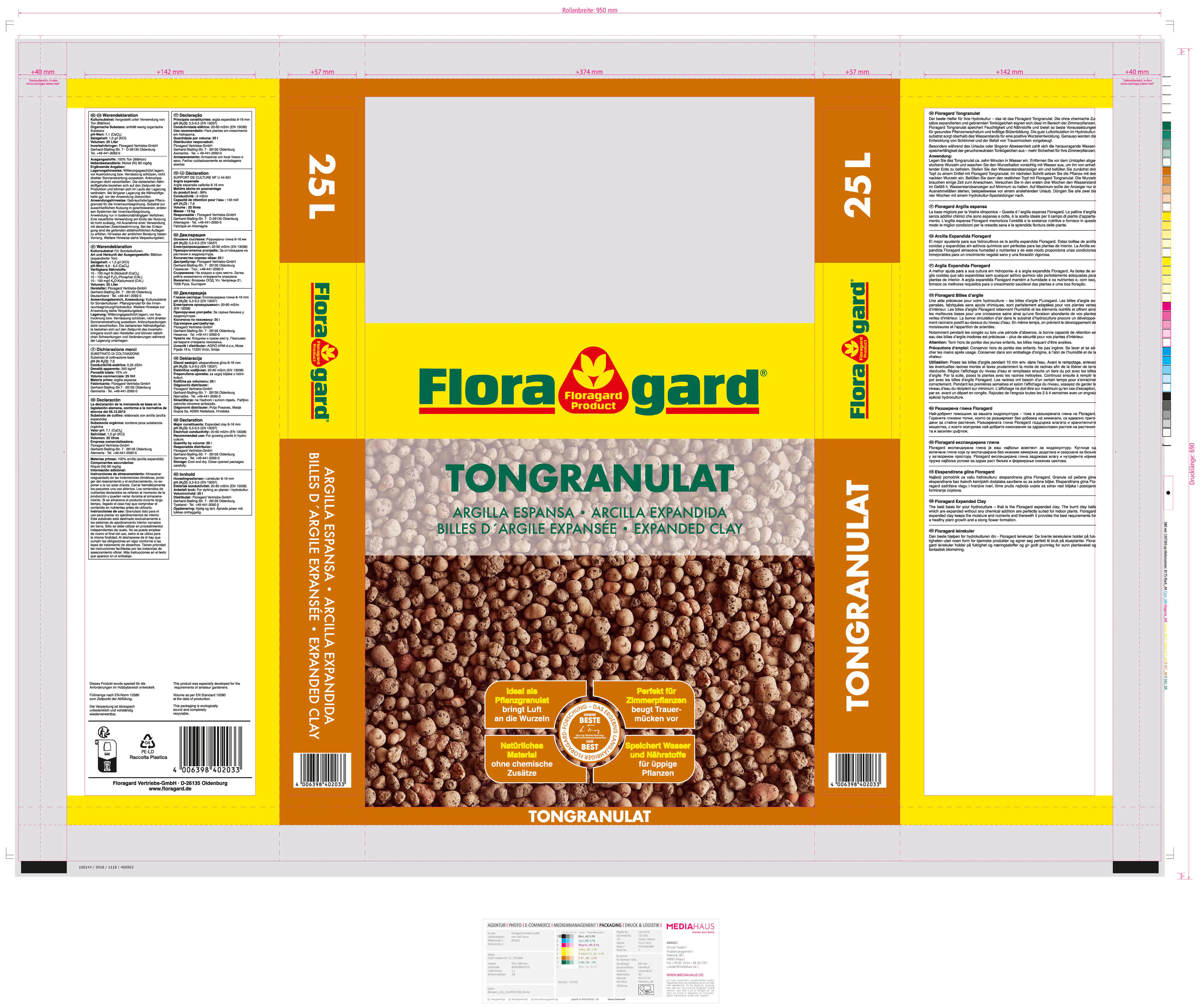 Floragard Tongranulat Floragard Tongranulat
