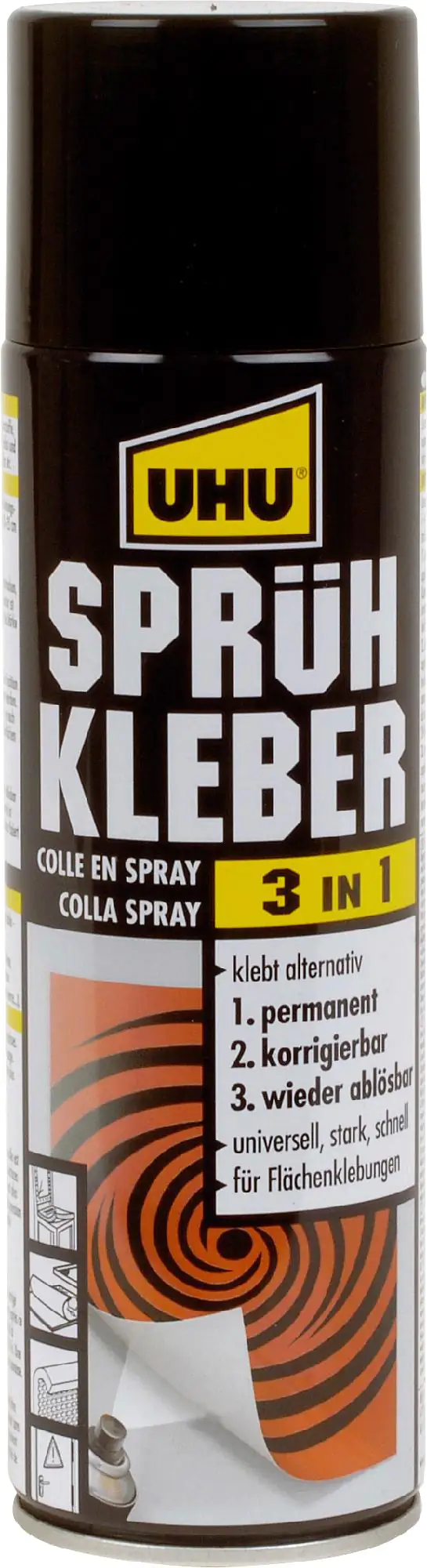 UHU Sprühkleber 3in1 500 ml UHU Sprühkleber 3in1 500 ml