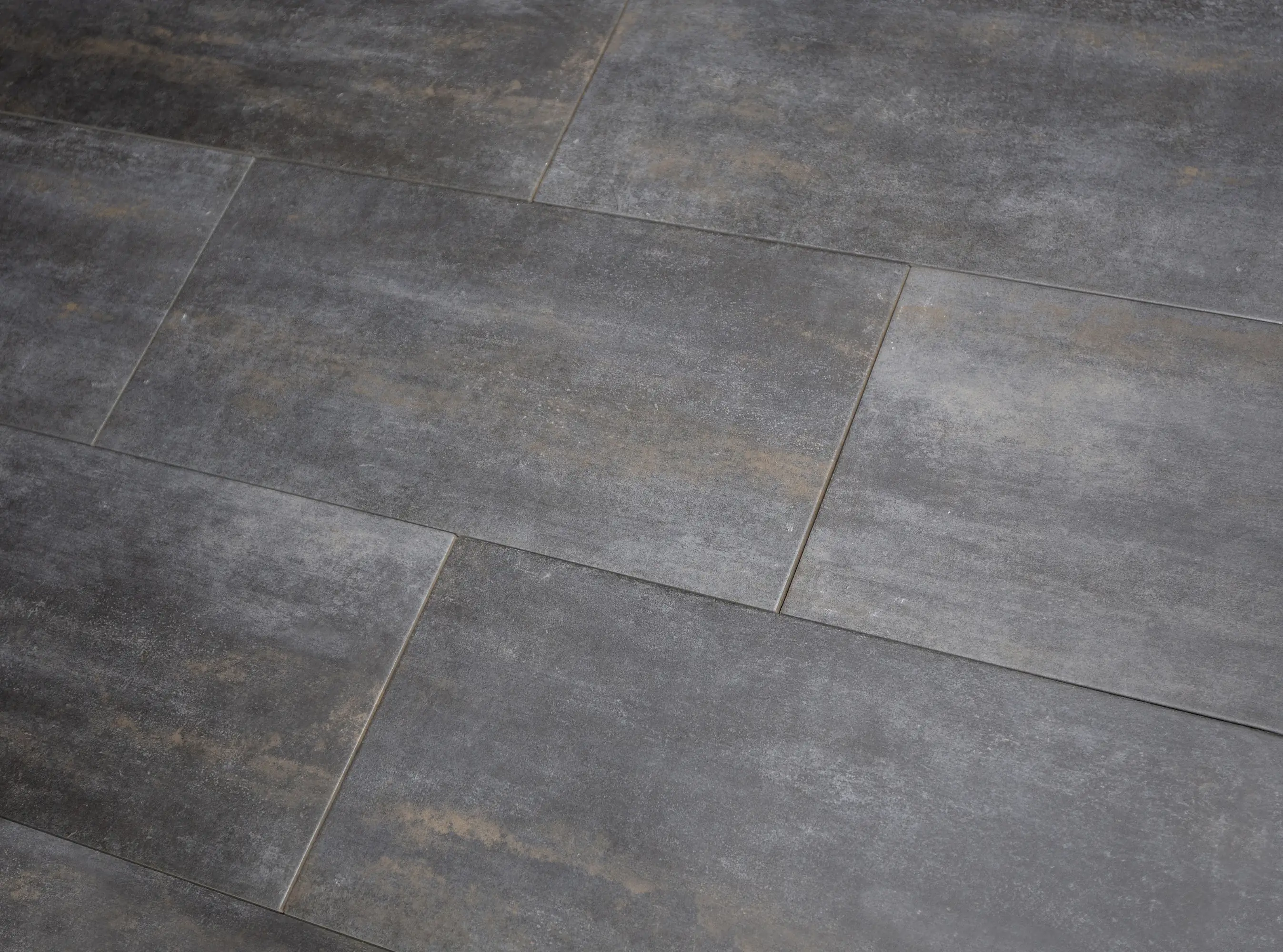 Bodenfliese Feinsteinzeug Allora Due Nero 30 x 60 cm anthrazit