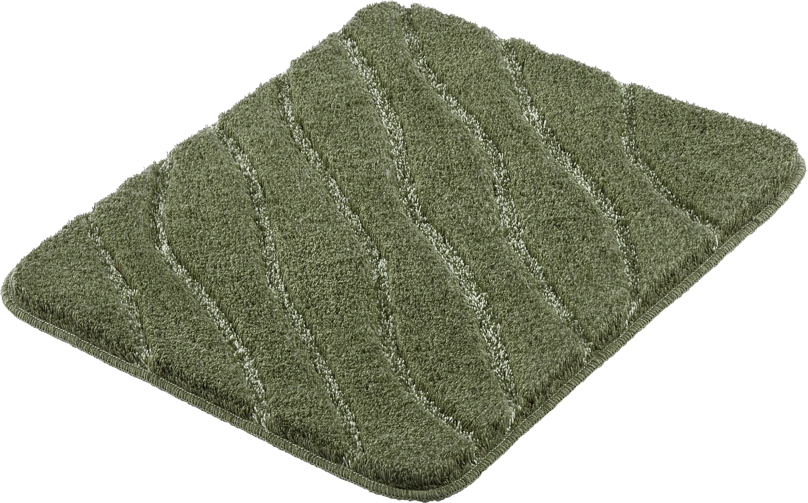 Kleine Wolke Badteppich Tram Forest grün Polyacryl 55 x 65 cm