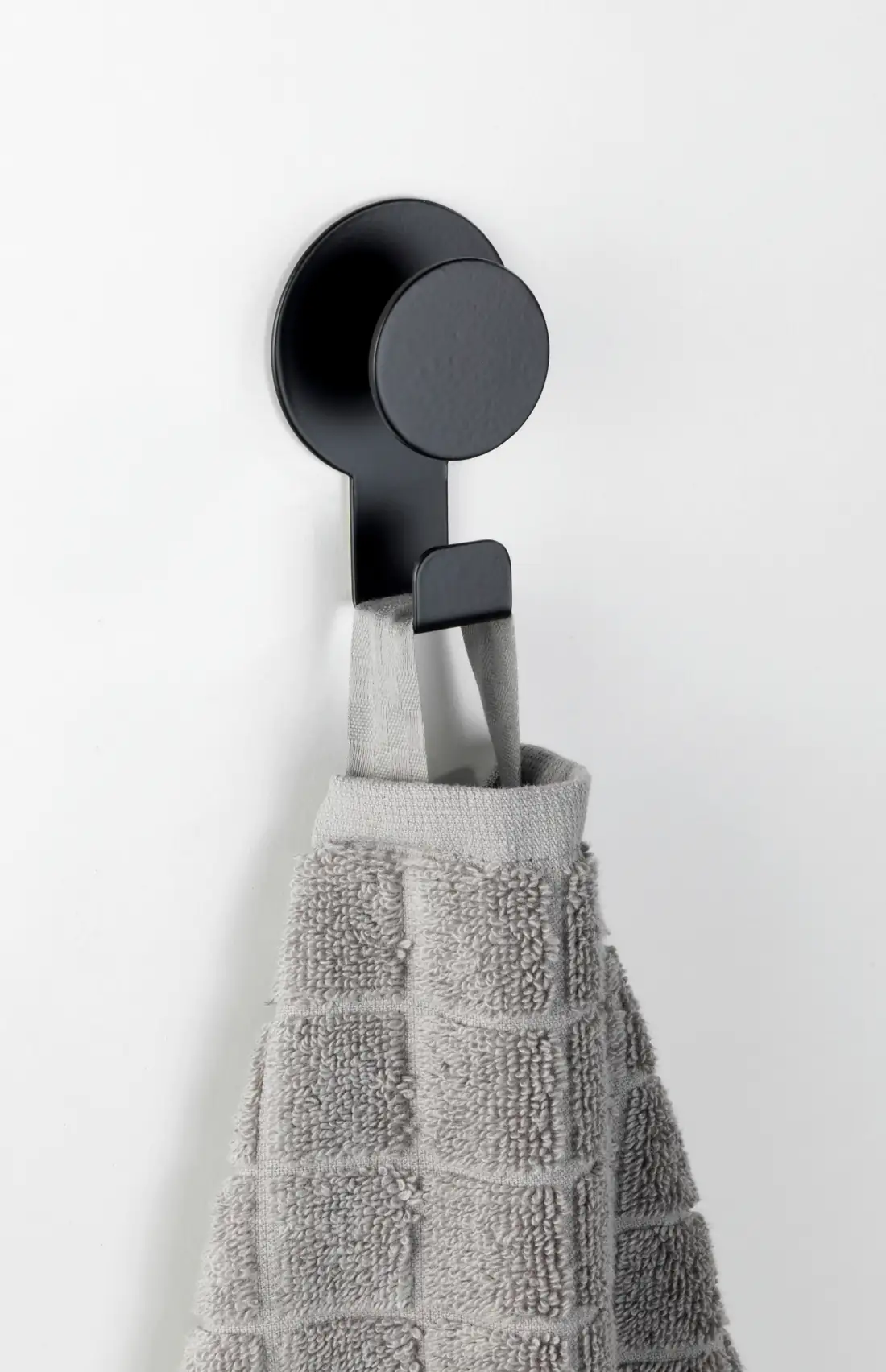 Wenko Haken Blandas Edelstahl, schwarz matt Wenko Haken Blandas Edelstahl, schwarz matt