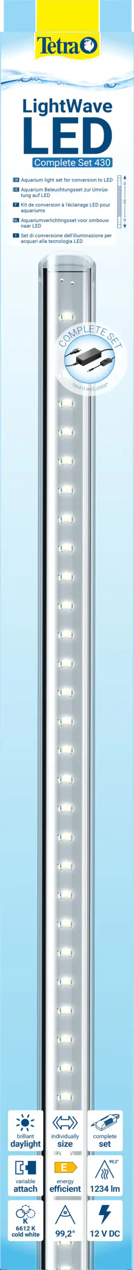 Tetra Aquariumbeleuchtung LightWave Set 430 Tetra Aquariumbeleuchtung LightWave Set 430