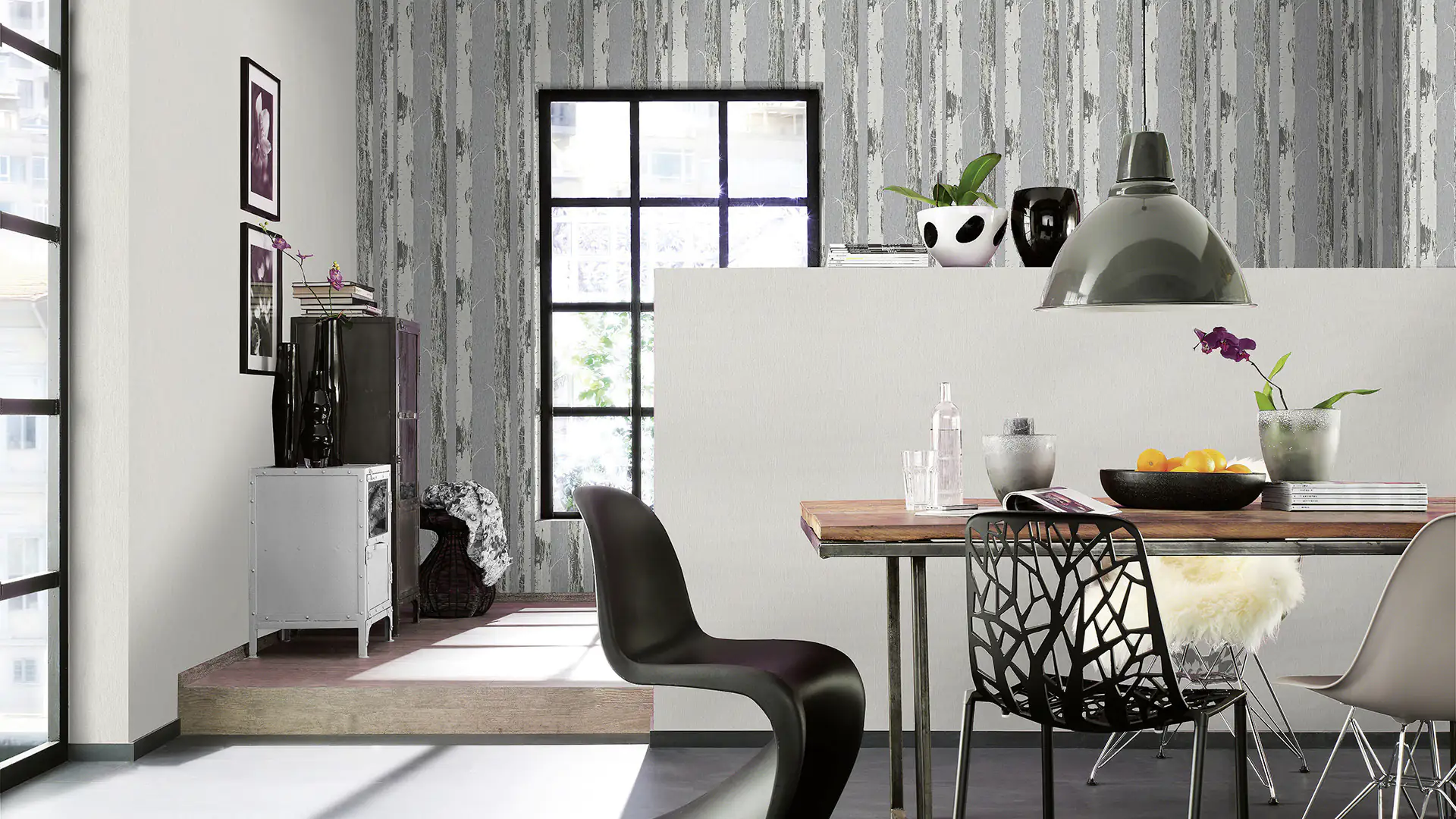 Rasch Vliestapete 573312 Amelie uni creme 10,05 x 0,53 m