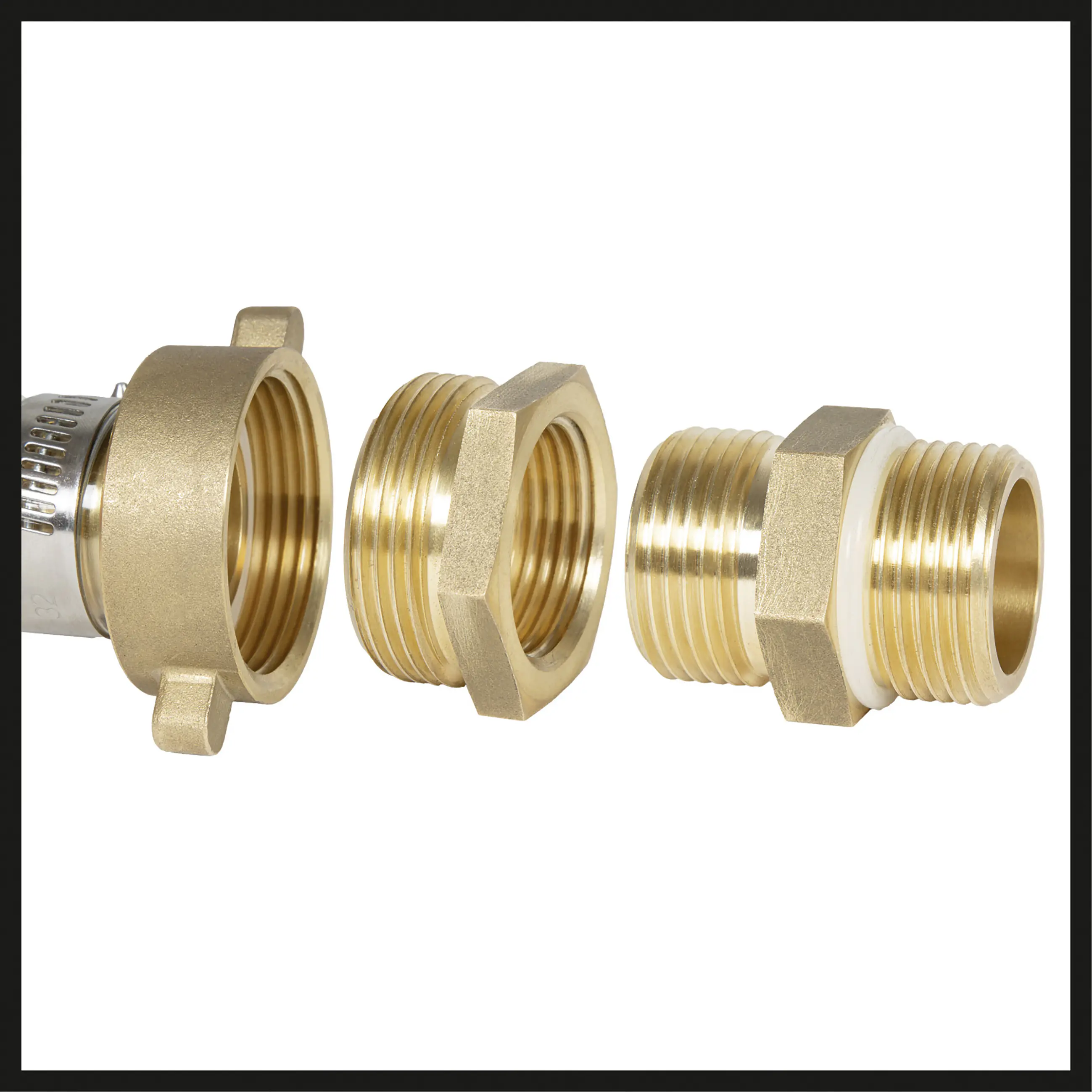 Einhell Saugschlauch 7 m für Pumpe Messing