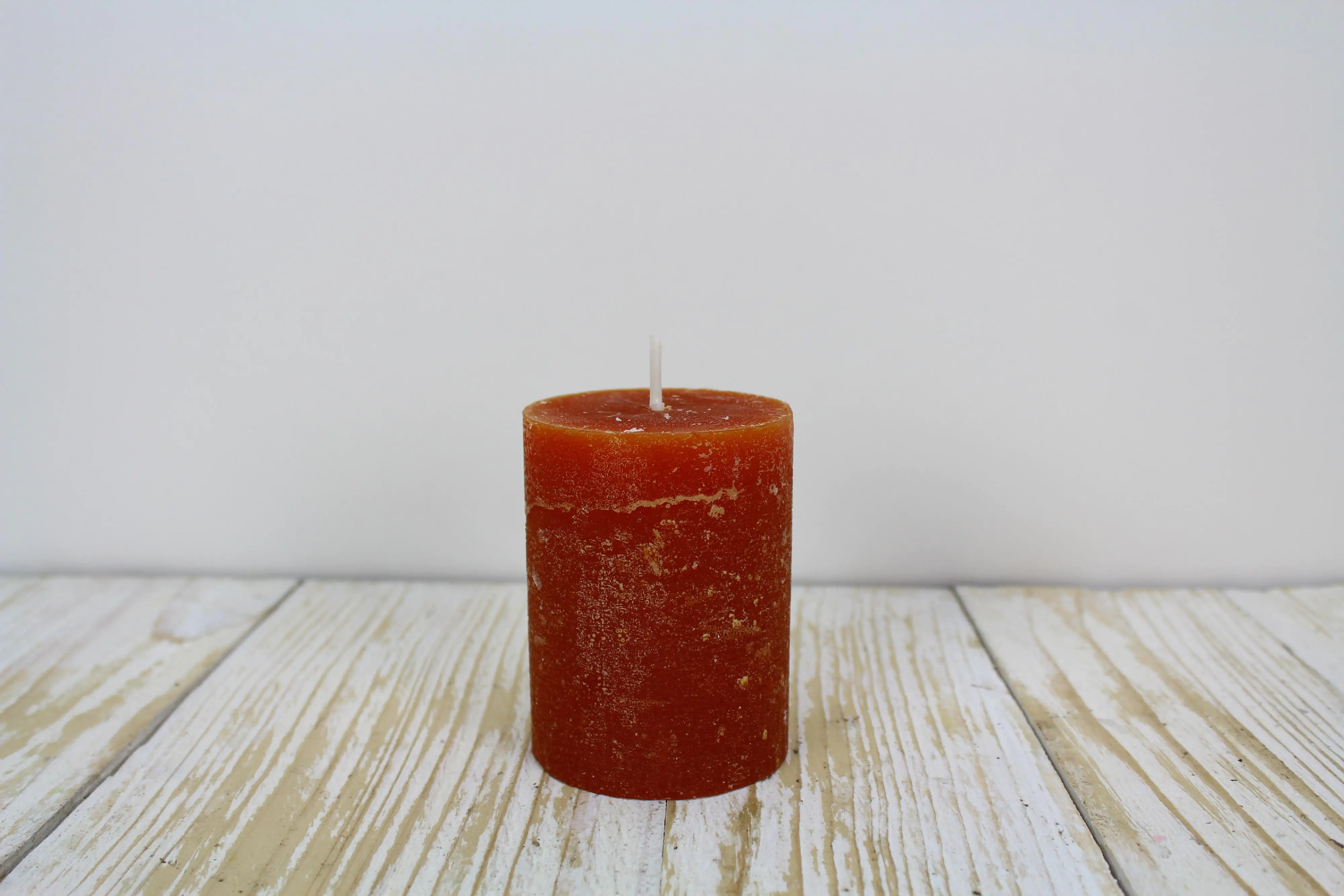 House of Rustic Kerze 9 cm cognac