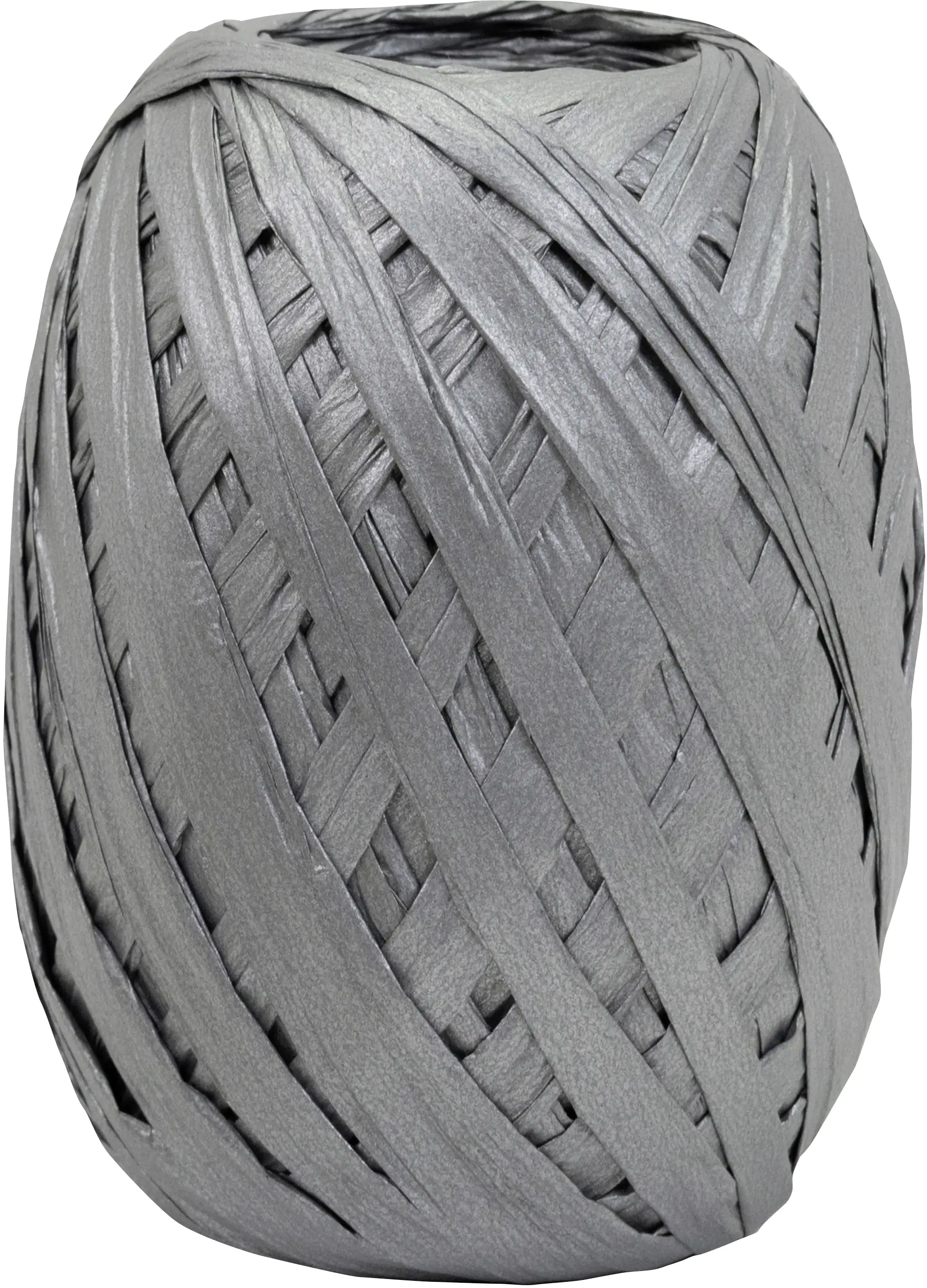 Raffia Ei silber 30 m