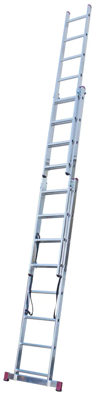 Krause Aluminium-Vielzweckleiter CORDA mit Treppenfunktion 5,40 m