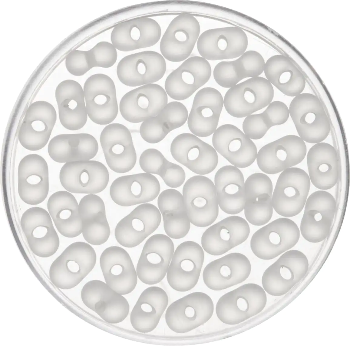 Glorex Farfalle 6,5 mm 17 g, mattweiß