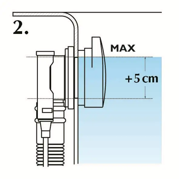 Ottofond Ab- und Überlaufgarnitur für Badewannen, mit Excentergarnitur für höheren Wasserstand
