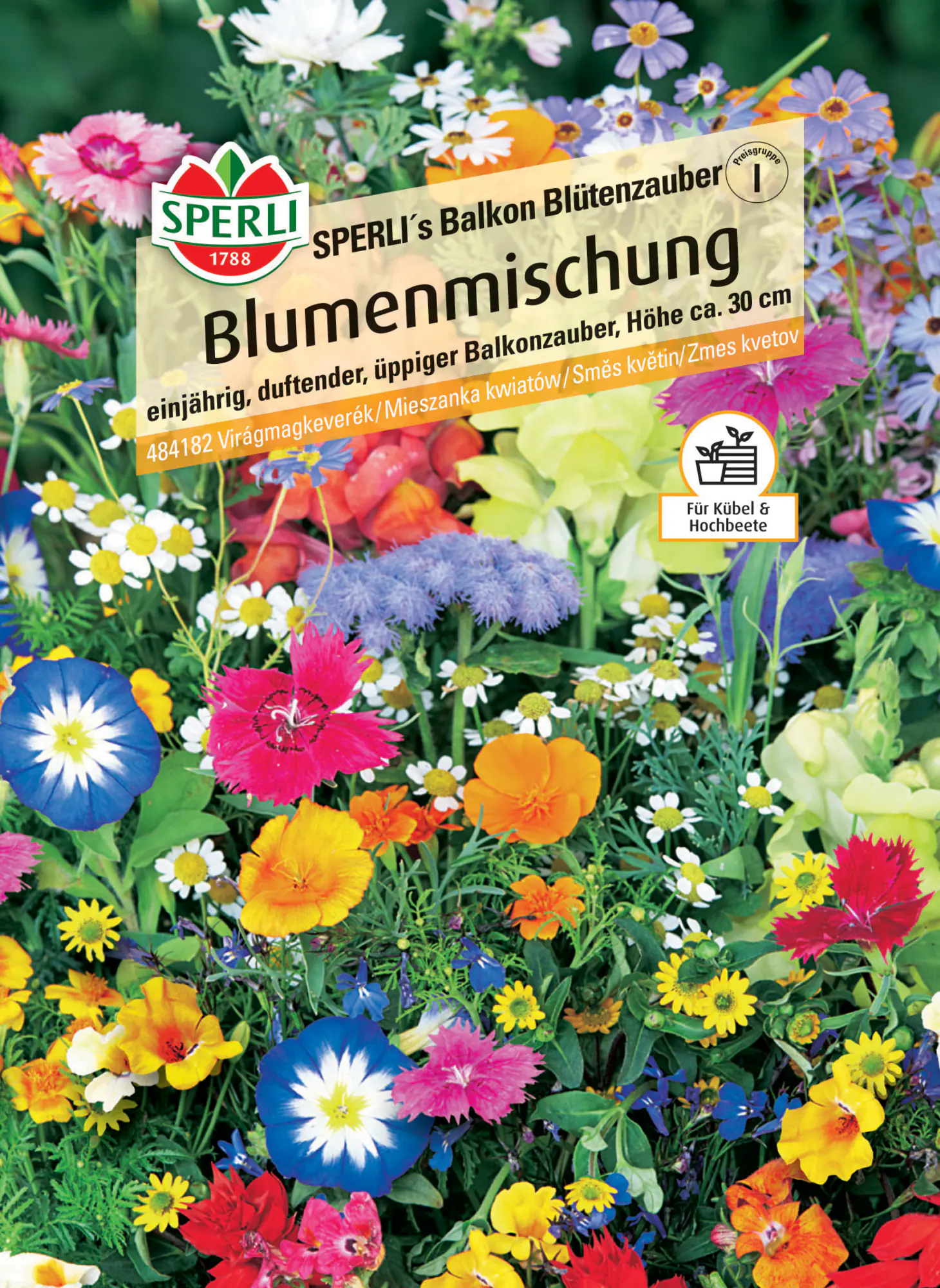 Sperli Blumenmischung SPERLI's Balkon Blütenzauber