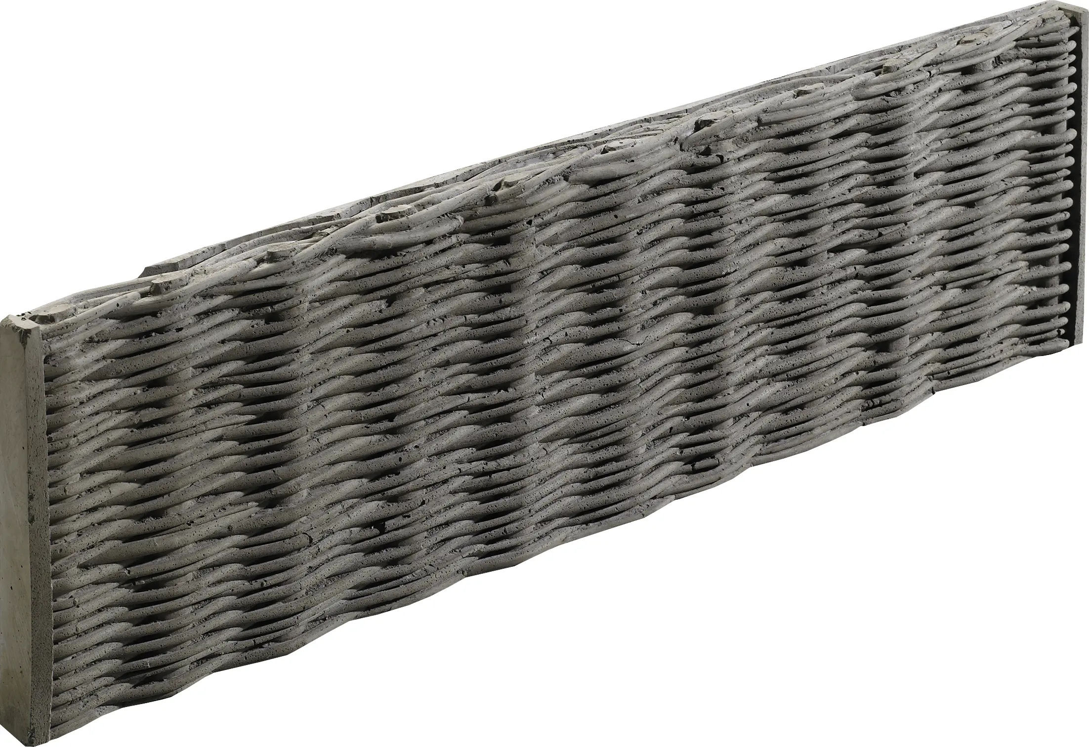 Kann ZierElement Weidengeflecht 90 x 25 x 4 cm braun