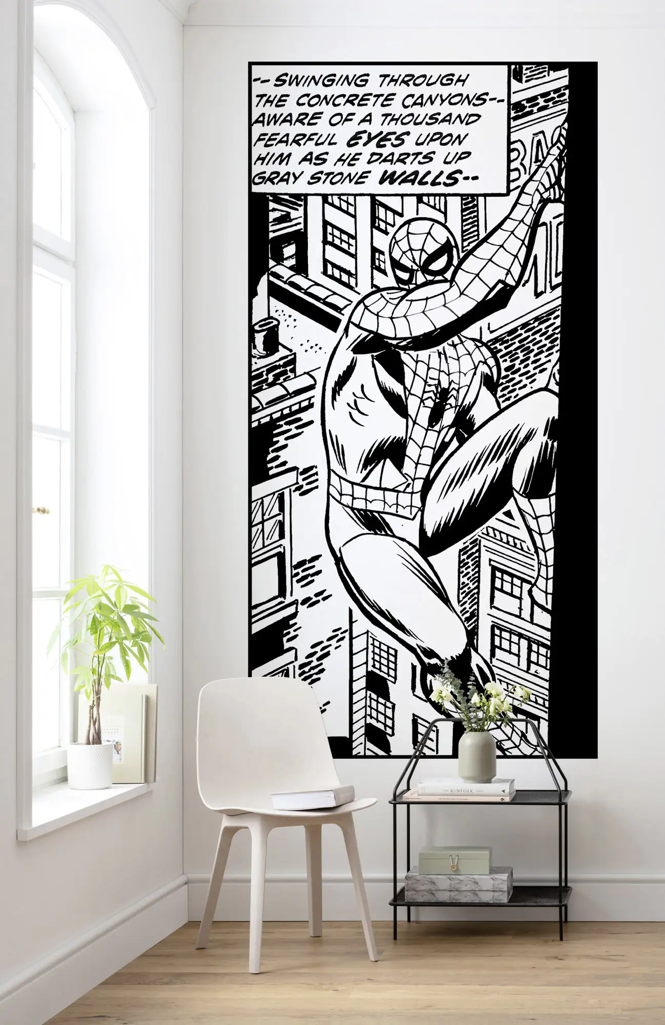 Komar Vlies Fototapete Spider-Man Cl Climb 100 x 200 cm 