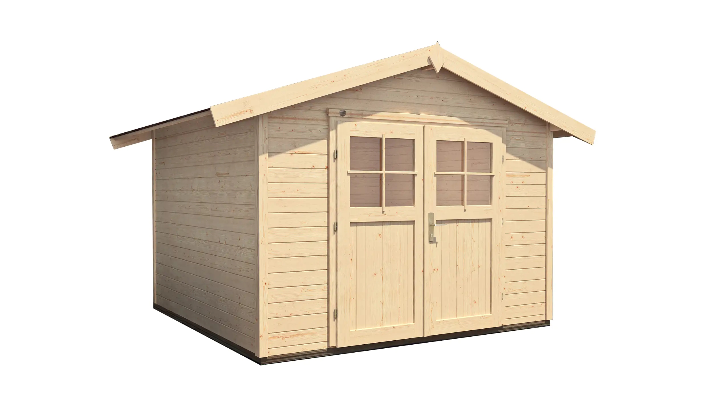 Weka Gartenhaus Finn 300 x 235 cm natur