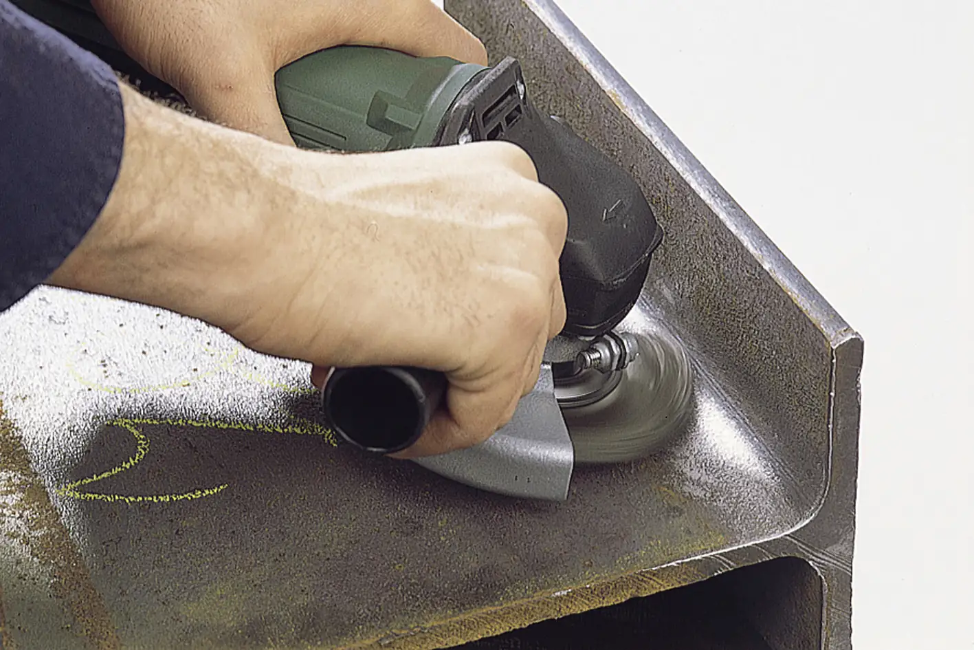 Wolfcraft Scheibendrahtbürste gezopft für Winkelschleifer