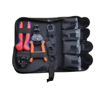 Sunlit Crimpzangen-Set inkl. 4 Paar Steckverbinder für Solarkabel Sunlit Crimpzangen-Set inkl. 4 Paar Steckverbinder für Solarkabel