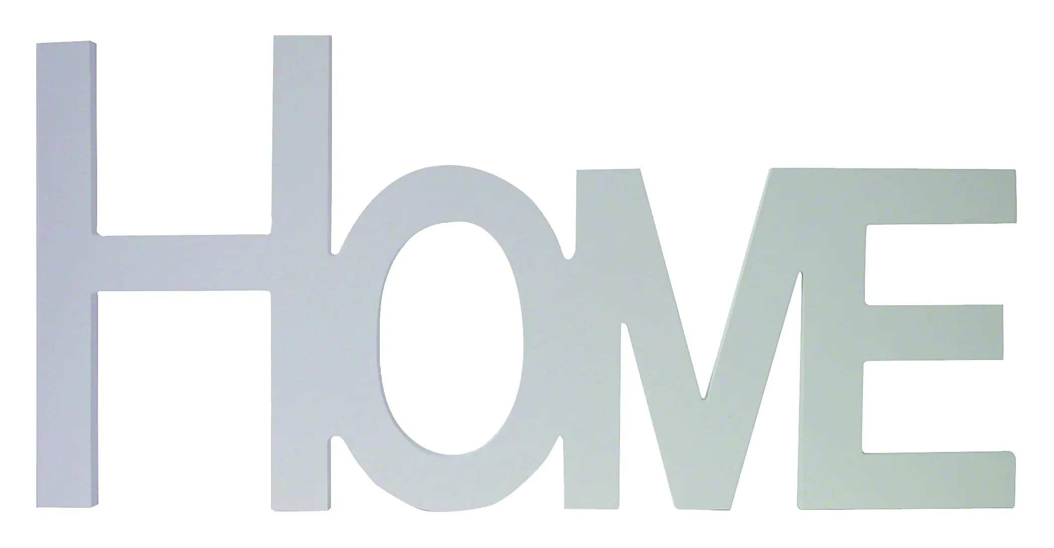 Schriftzug XL Home weiß  60x29x1,2 cm