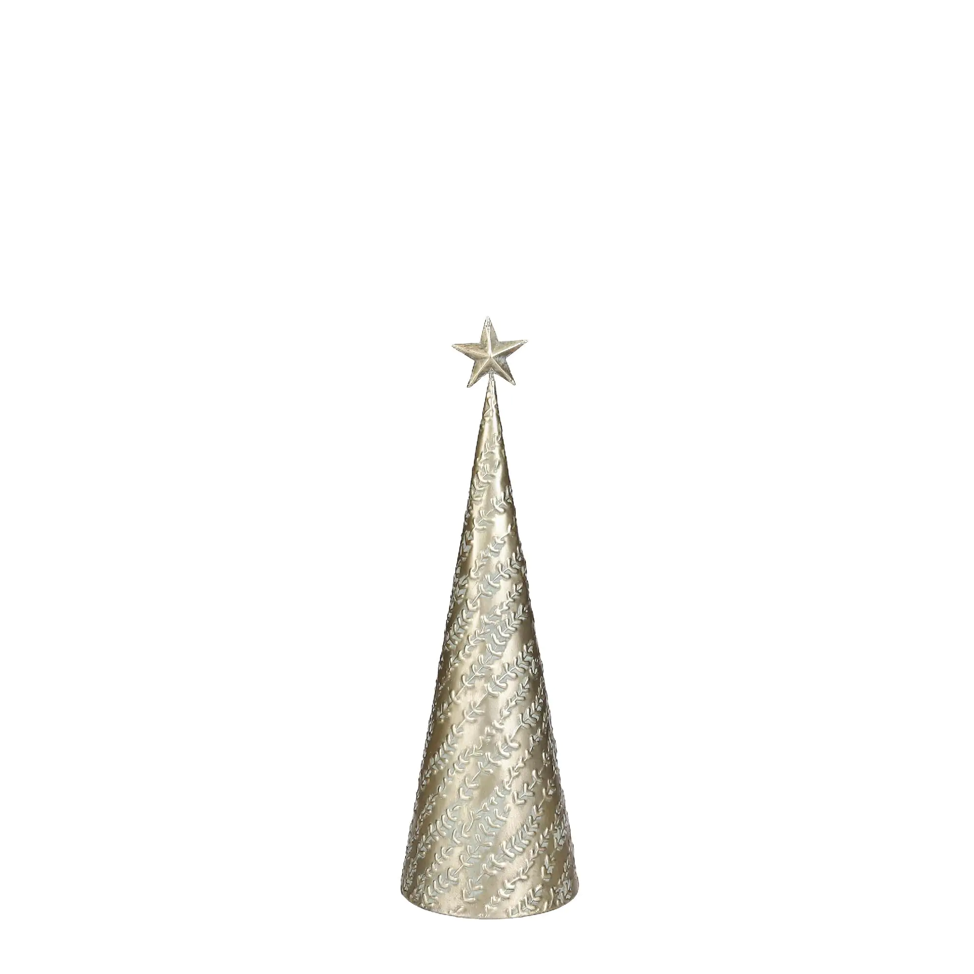 House of Seasons Weihnachtsbaum gold 39,5 x 12 cm House of Seasons Weihnachtsbaum gold 39,5 x 12 cm