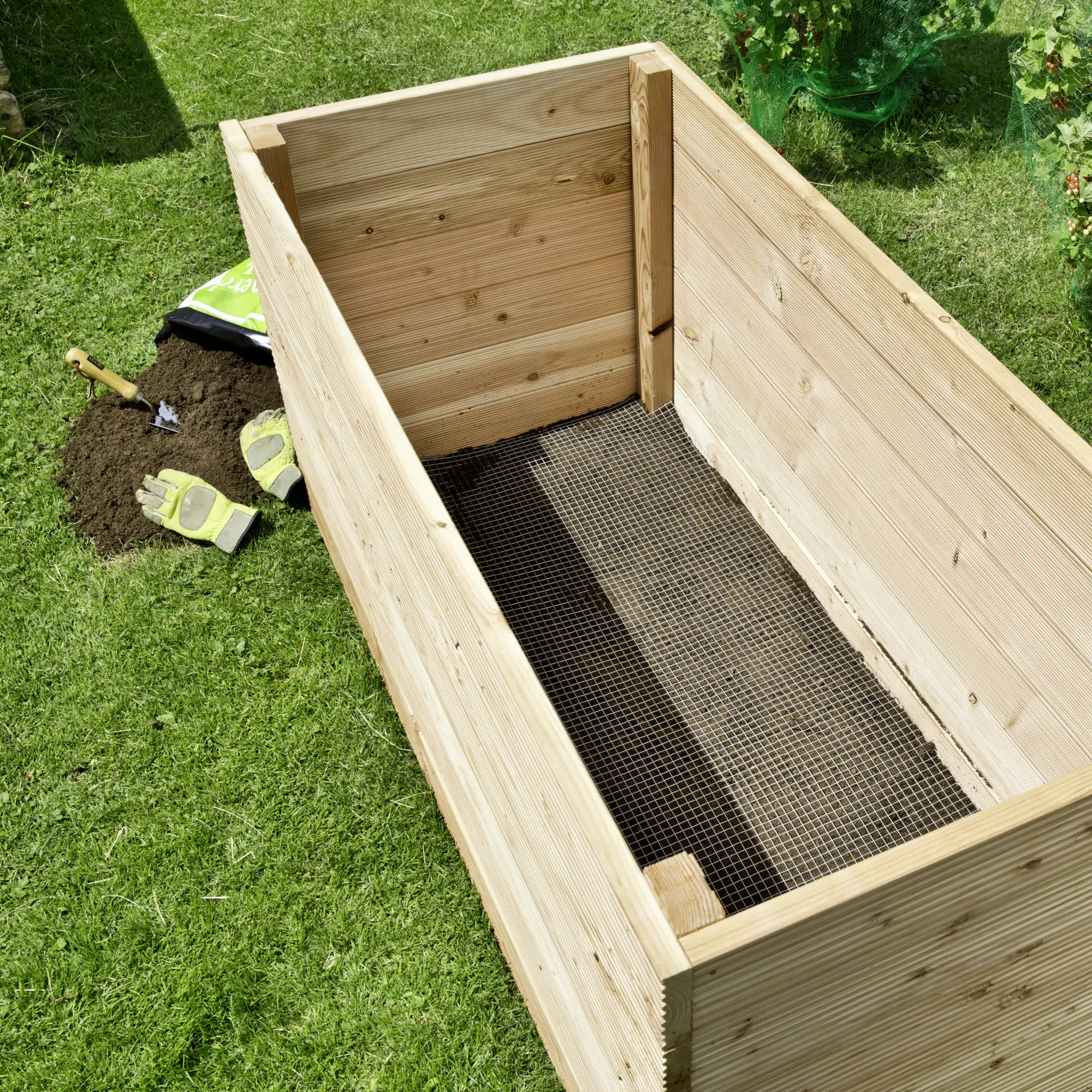 Windhager Wühlmausgitter für Hochbeete 2,1x1,1 m Windhager Wühlmausgitter für Hochbeete 2,1x1,1 m