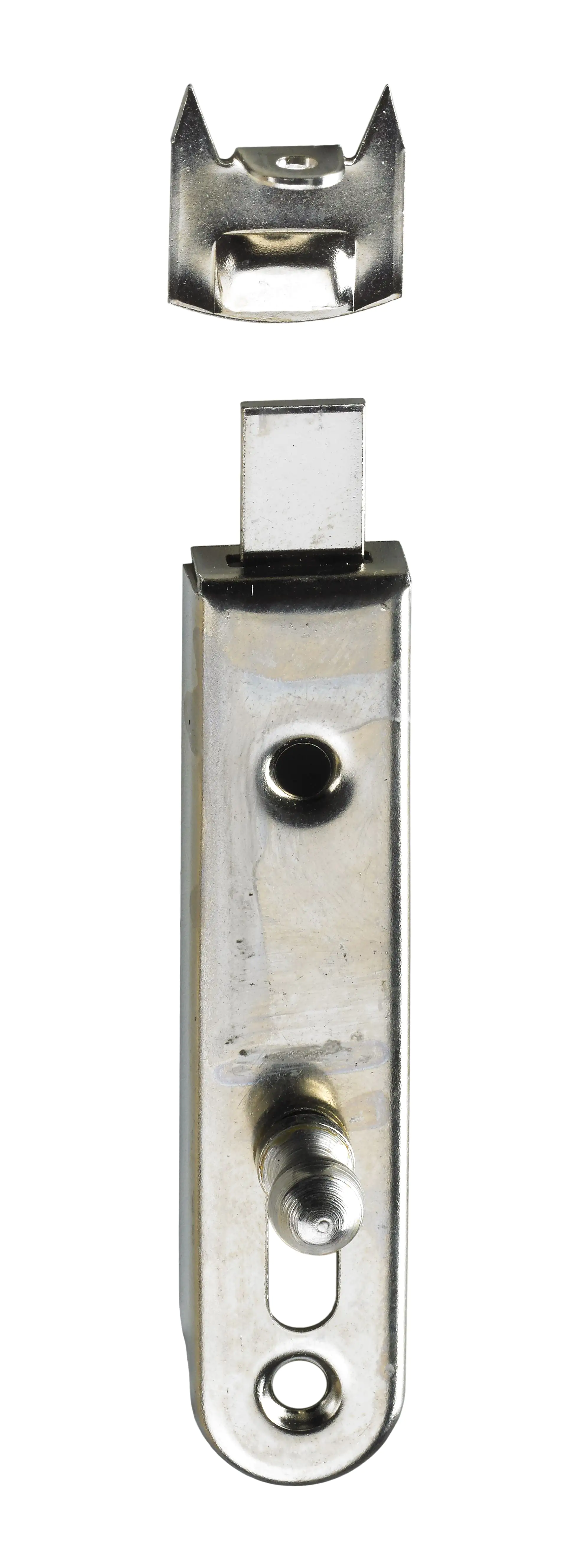 Hettich Möbelriegel Stahl vernickelt, 16 x 70 mm, 1 Stück