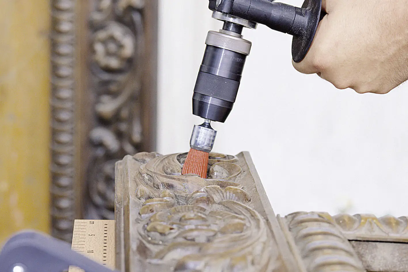 Wolfcraft Pinselbürste Ø 25 mm Nylon