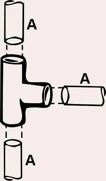 Cornat T-Stück Ø 15 mm