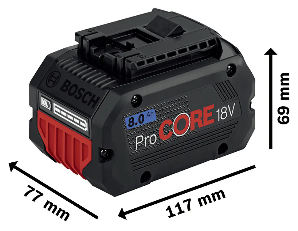 Bosch Professional Akku ProCORE 18 V 8 Ah