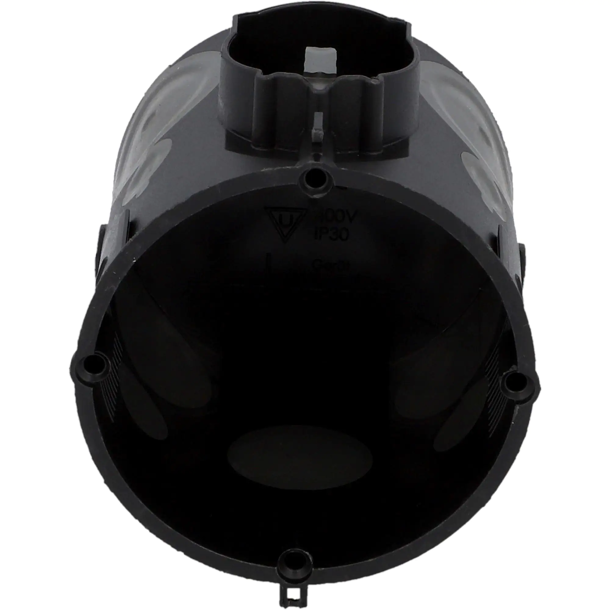 UP-Schalterdose mit Membran 60mm schwarz UP-Schalterdose mit Membran 60mm schwarz