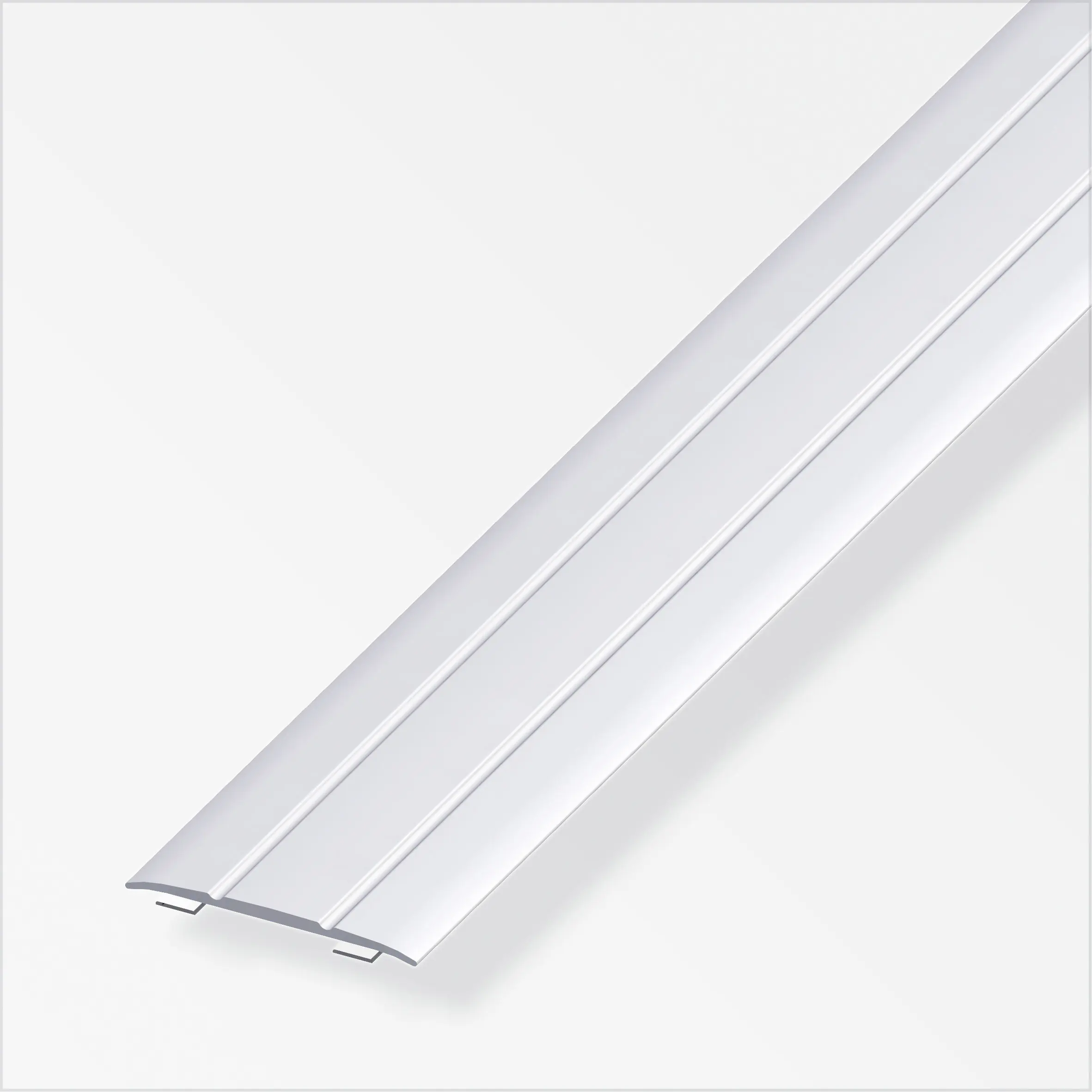 alfer Übergangsprofil 2 m, 37 x 2.5 mm Aluminium eloxiert silber
