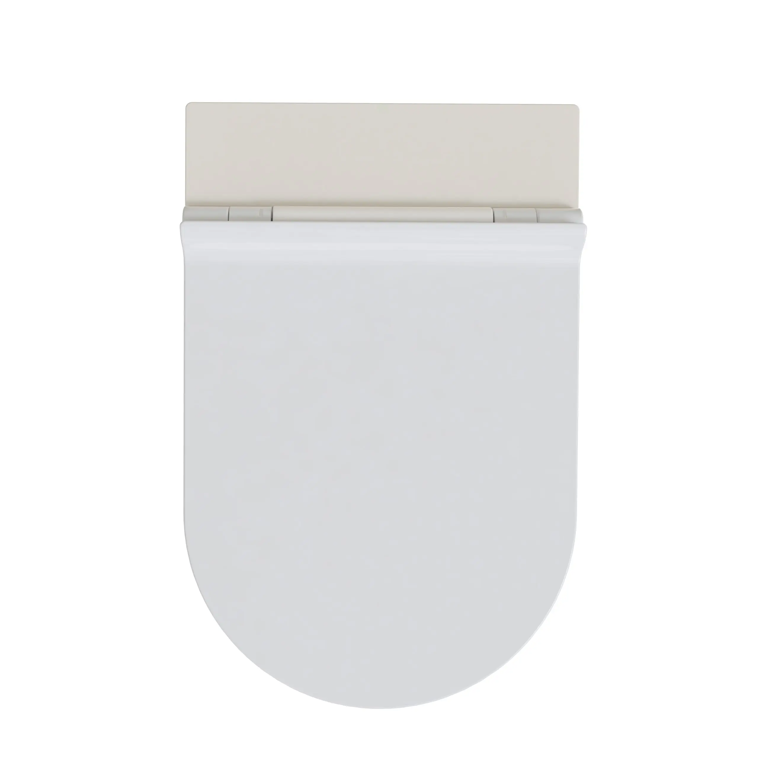 Adoomo Wand Dusch-WC spülrandlos Tiefspüler weiß inkl. WC Sitz