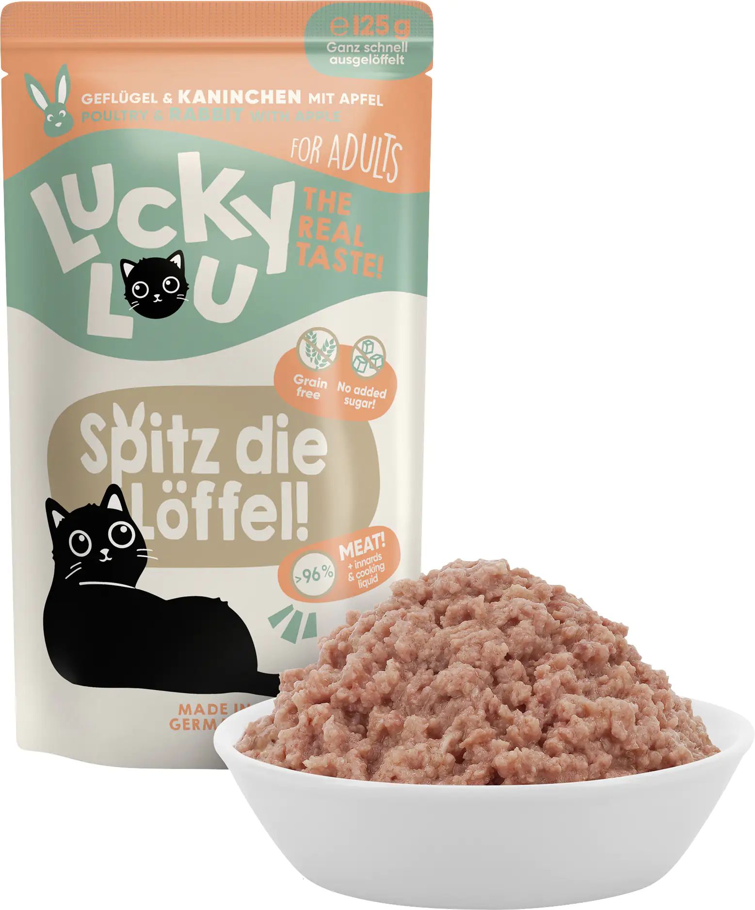 Lucky Lou Lifestage Adult Geflügel und Kaninchen 125g Lucky Lou Lifestage Adult Geflügel und Kaninchen 125g