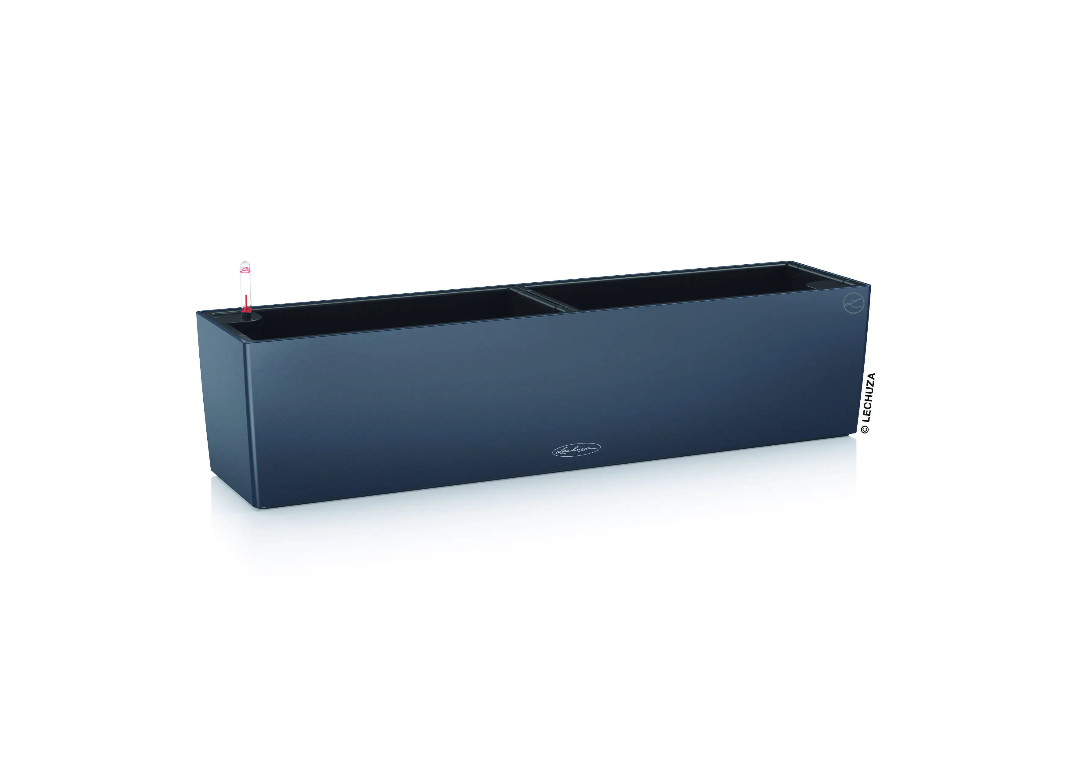 Lechuza Balkonkasten Balconera Color 80 schiefergrau