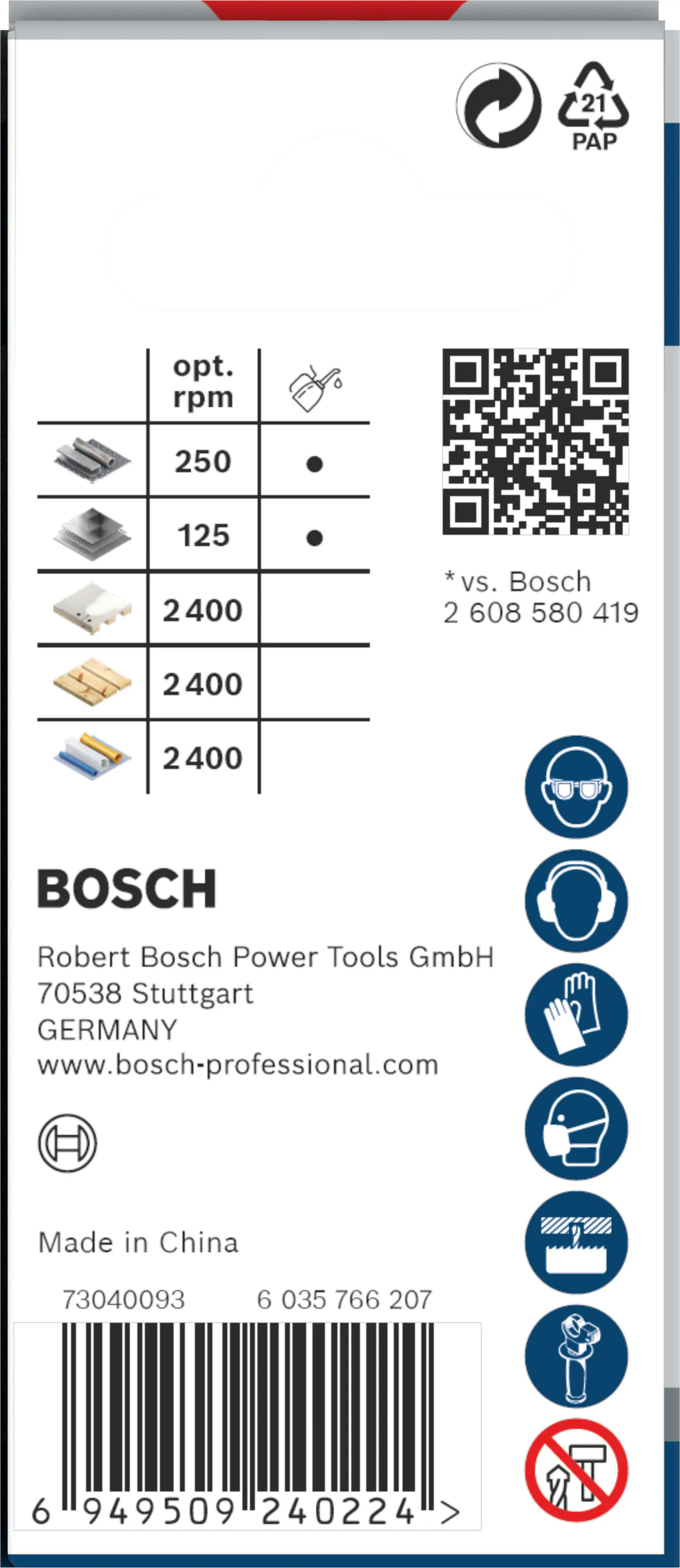 Bosch PRO Multi Material PC Plus Lochsäge 35 mm